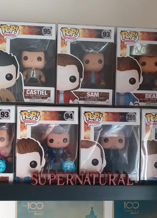 Conjunto Supernatural Funko Pop, merk: Funko, staat: Heel goed, maat: Universeel, € 620,00, € 632,40 inclusief Kopersbescherming