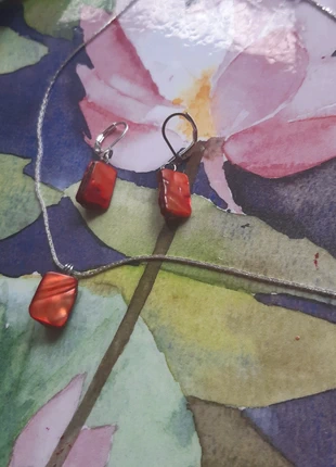 Setje 🐚 rood oranje unisex , estado: Muito bom, €7.55, €8.63 inclui Proteção do Comprador