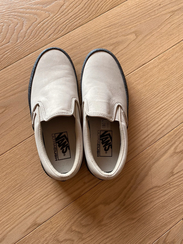 Vans slip sale on pelle