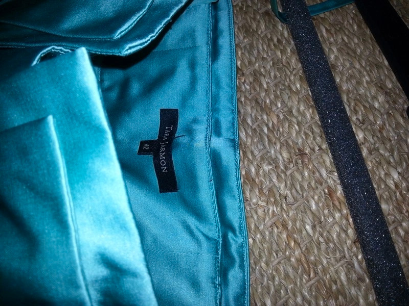 Robe turquoise  tara jarmon 2