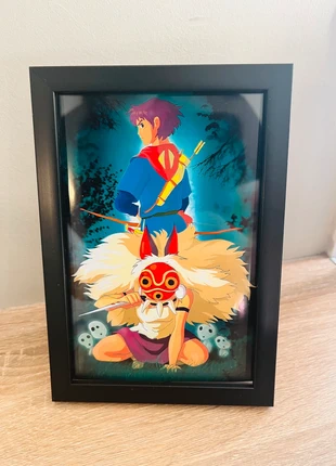 Cadre princess mononoke princesse ghibli, brand: Studio Ghibli, condition: Very good, €6.00, €7.00 includes Buyer Protection Pro