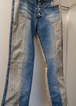 Jean bi color high quality évasé, taille mi haute, marque: Rocky, état: Très bon état, taille: L / 40 / 12, 6,32 €, 7,34 € Protection acheteurs incluse