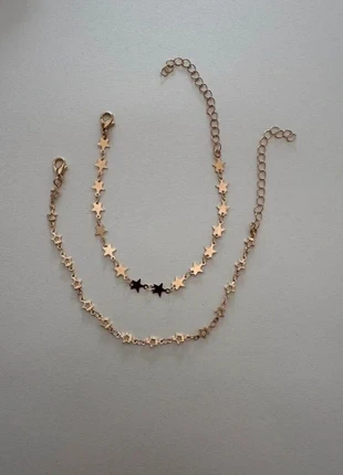 🌟 Duo de bracelets étoiles dorées, condition: New without tags, €12.50, €13.83 includes Buyer Protection