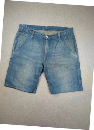 Short Levi’s vintage denim bleu clair délavé W34 Homme | Style workwear utilitaire, brand: Levi's, condition: Good, size: W34, €6.00, €7.00 includes Buyer Protection Pro