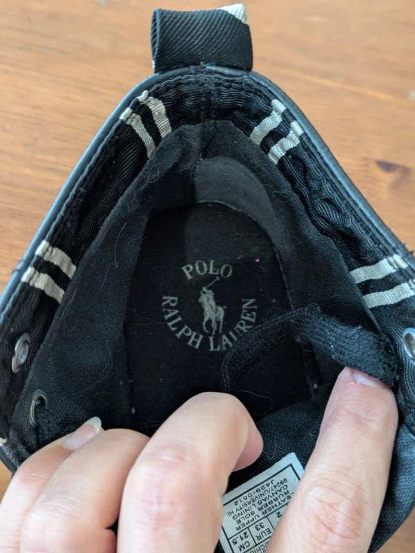 Basket montante Ralph Lauren noir - photo numéro 12