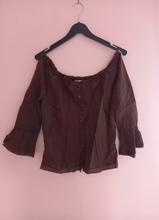 Haut épaules dénudées fairygrunge, marque: Promod, état: Très bon état, taille: M / 38 / 10, 3,50 €, 4,38 € Protection acheteurs incluse