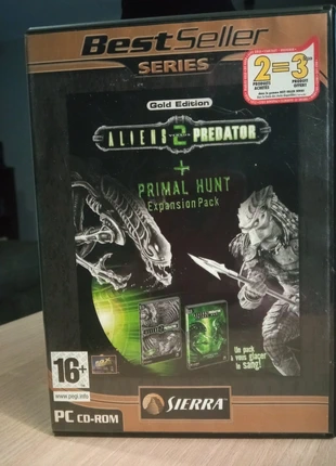 Aliens Versus Prédator 2 + Primal Hunt (Expansion Pack) PC , zustand: Gut, 8,50 €, 9,63 € inklusive Vinted-Käuferschutz