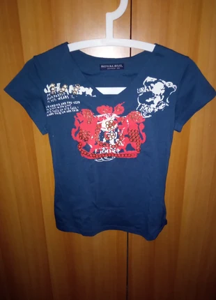 T-shirt maniche corte, marque: Blu Royal, état: Très bon état, taille: S / 36 / 8, 5,00 €, 5,95 € Protection acheteurs incluse