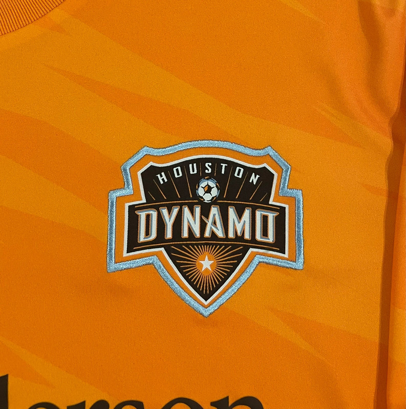 Adidas 2019/20 MLS Houston Dynamo Home Soccer Jersey Orange Men’s Size XL 3