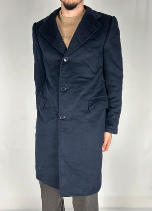Manteau marine en laine/cachemire - 3 boutons revers à crans généreux | taille M, marke: Vintage Dressing, zustand: Sehr gut, größe: M, 44,90 €, 47,85 € beinhaltet Vinted-Käuferschutz Pro
