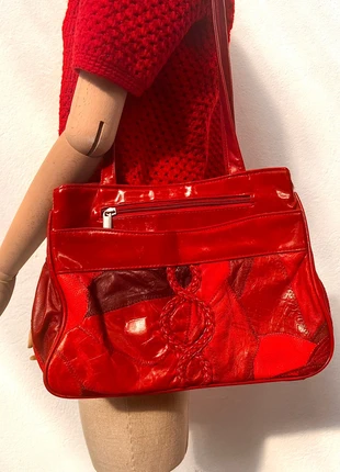 Sac à main en cuir vintage 80s, marque: Vintage, état: Très bon état, 10,00 €, 11,20 € Protection acheteurs incluse