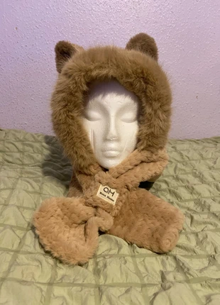 Fake fur hooded scarf, brand: A Stitch In Time, condition: New without tags, size: M, £10.00, £11.20 includes Buyer Protection