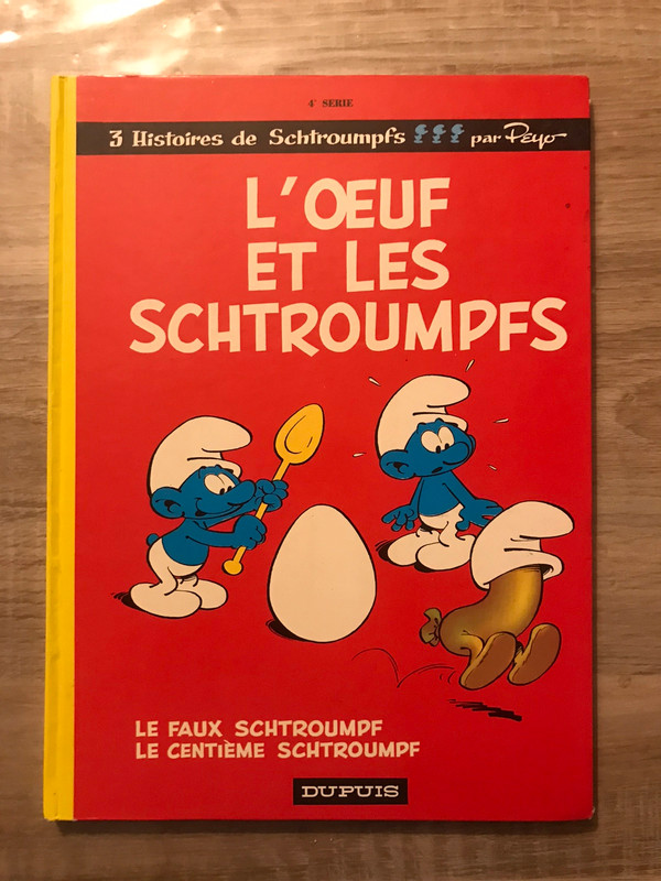 3 Histoires L œuf Et Le Schtroumpfs Peyo Vinted