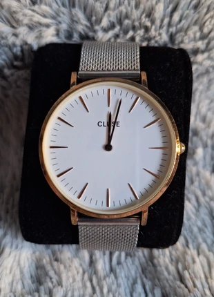 Montre Cluse à quartz bracelet réglable argentée, brand: Cluse, condition: Very good, size: 30–38 mm, €25.00, €26.95 includes Buyer Protection