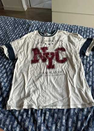 TEE shirt New York, marke: Jennyfer, zustand: Sehr gut, größe: XXXS / 30 / 2, 2,00 €, 2,80 € inklusive Vinted-Käuferschutz