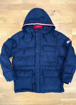 Doudoune épaisse bleu marine Tommy Hilfiger taille XL, marque: Tommy Hilfiger, état: Bon état, taille: XL, 49,00 €, 52,15 € Protection acheteurs incluse