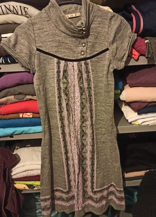 Vestido gris precioso, marca: Ad Trend, estado: Muy bueno, tamaño: S / 36 / 8, 5,00 €, 5,95 € Protección al comprador incluida