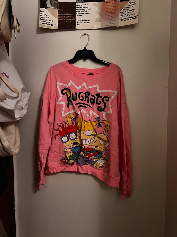 Pink rugrats sweater
