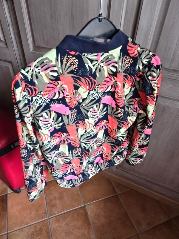 Veste fleurie et colorée basic needs by name it 11 12 ans - photo numéro 6