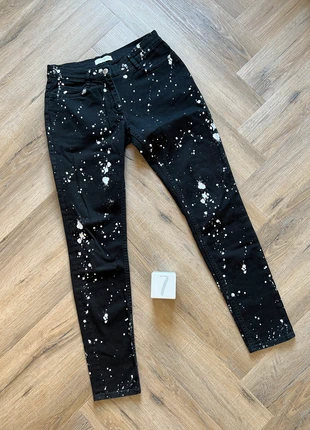 Like new black noir zwart Sandro Paris jeans denim XS 34 36 jean pantalon trousers broek, marque: Sandro, état: Neuf sans étiquette, taille: XS / 34 / 6, 57,99 €, 61,59 € Protection acheteurs incluse
