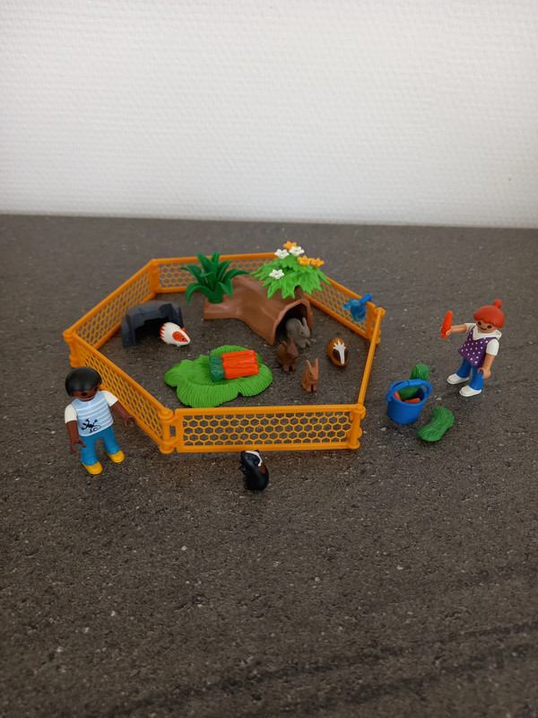 Enfants avec petits animaux Playmobil Country 70137