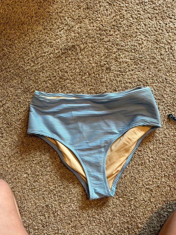 Old Navy Ribbed High Waisted Bikini Bottom