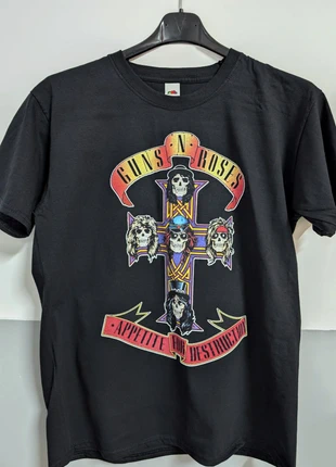 T-shirt nera | Appetite for Destruction | Guns N' Roses, marke: nobrand, zustand: Sehr gut, größe: M, 13,00 €, 14,35 € beinhaltet Vinted-Käuferschutz Pro
