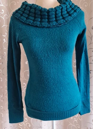 Pull bleu turquoise , marca: Appel's, estado: Muy bueno, tamaño: XS / 34 / 6, 5,00 €, 5,95 € Protección al comprador incluida