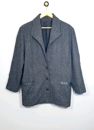 Veste blazer 80's vintage gris anthracite , marke: Vintage, zustand: Sehr gut, größe: Einheitsgröße, 5,00 €, 5,95 € inklusive Vinted-Käuferschutz