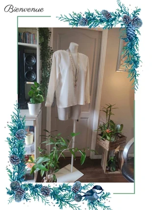 Blouse ''C18'', condizioni: Ottime, taglia: XL / IT 46 / EU 42, €8.00, €9.10 include la Protezione acquisti