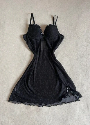 Robe nuisette noire y2k, brand: y2k, condition: Very good, size: M / 38 / 10, €15.00, €16.45 includes Buyer Protection Pro