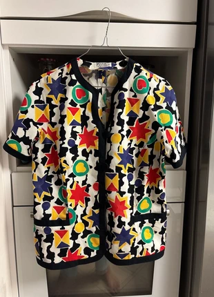 Très jolie veste Fink modell manches courtes - taille 44, merk: Fink Modell, staat: Heel goed, maat: XXL / 44 / 16, € 8,90, € 10,05 inclusief Kopersbescherming