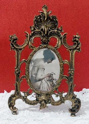Marco De Fotos Antiguo 💞 Antique Photo Frame, marque: Bronze, état: Très bon état, 37,00 €, 39,55 € Protection acheteurs incluse