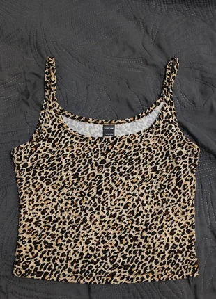 A leopard straptop, marque: Shein, état: Neuf sans étiquette, taille: XXS / 32 / 4, 1,20 €, 1,96 € Protection acheteurs incluse