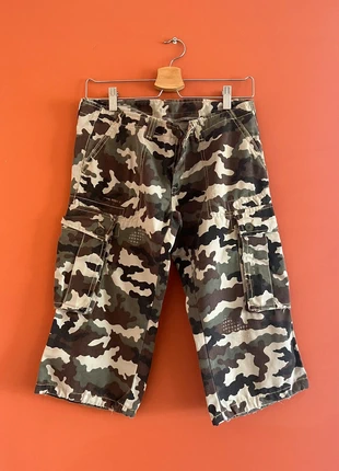 Pantacourt camouflage - P&Y denim - 38, marque: P&Y, état: Très bon état, taille: M / 38 / 10, 4,00 €, 4,90 € Protection acheteurs incluse