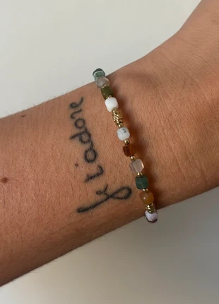 Bracelet en pierre naturelle d’Agate Indien, marke: Ikita, zustand: Neu, 23,00 €, 24,85 € beinhaltet Vinted-Käuferschutz Pro