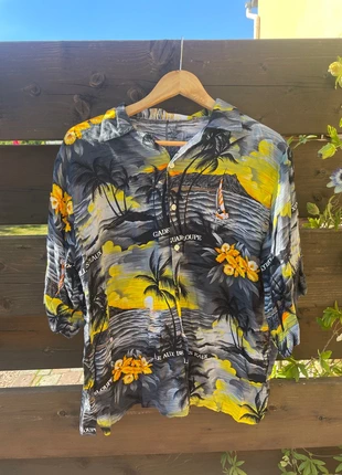 🌺 Chemise fleurie de Guadeloupe – Taille XL, marque: Vintage Dressing, état: Très bon état, taille: XL, 10,00 €, 11,20 € Protection acheteurs (Pro) incluse