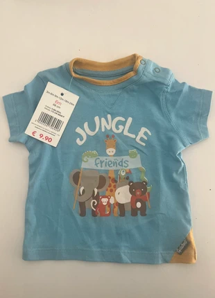 T-shirt azzurra CycleBand, marca: CycleBand, estado: Nuevo con etiquetas, tamaño: 6-9 meses / 68 cm, 5,00 €, 5,95 € Protección al comprador incluida