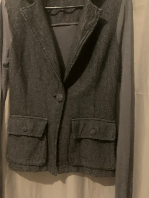 veste bi matière - photo numéro 4