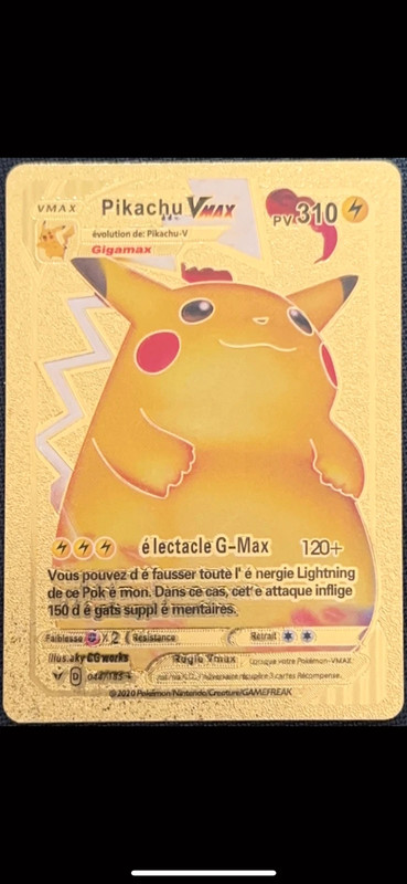 Pikachu vmax - Vinted