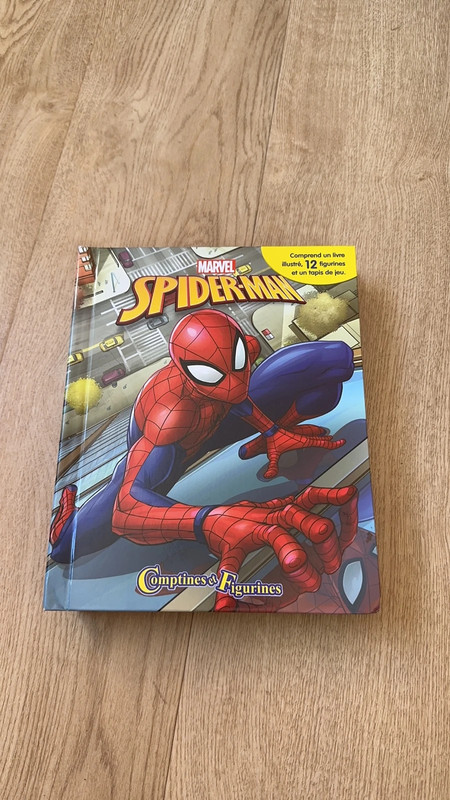 Marvel - spider-man - comptines et figurine 