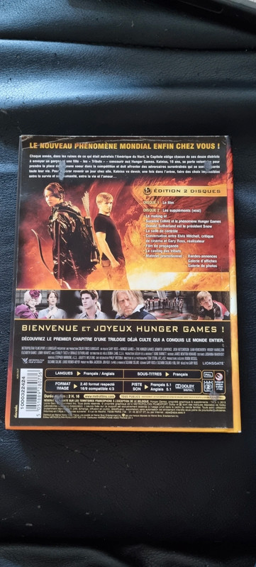 Coffret Hunger Games DVD