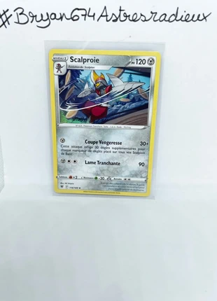 Scalproie 116/189 Astres Radieux , marca: Pokémon, estado: Muy bueno, 1,00 €, 1,75 € Protección al comprador Pro incluida