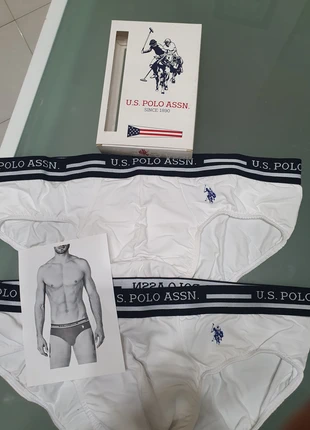 Slip u s polo, marca: U.S. Polo Assn., estado: Novo com etiquetas, tamanho: XXL, €30.00, €32.20 inclui Proteção do Comprador Pro