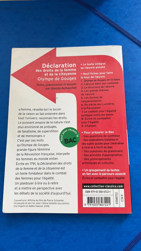 Déclaration des droits de la femme et de la citoyenne de Olympe de Gouges  2