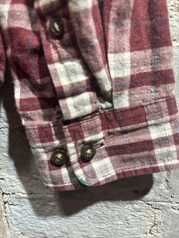 Red flannel button up 5