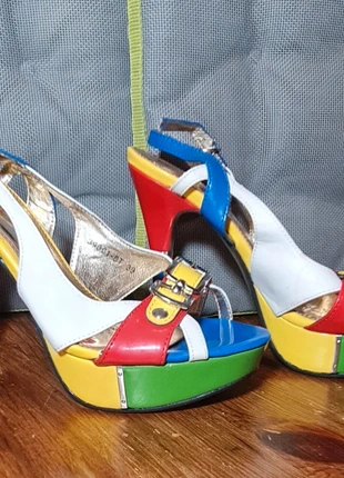 Sandalias de tacón , merk: Tui et Mui, staat: Nieuw zonder prijskaartje, maat: 38.5, € 55,00, € 58,45 inclusief Kopersbescherming