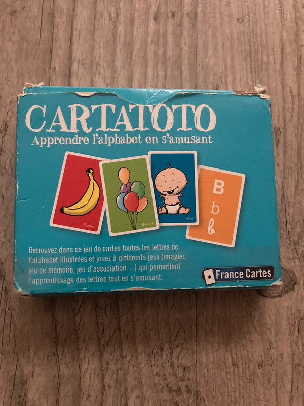 Cartatoto Alphabet pour apprendre l'alphabet et le son des lettres.