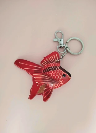Porte-clés kingyo 金魚 en cuir ( poisson rouge ), brand: sans marque, condizioni: Ottime, €7.00, €8.05 include la Protezione acquisti Pro
