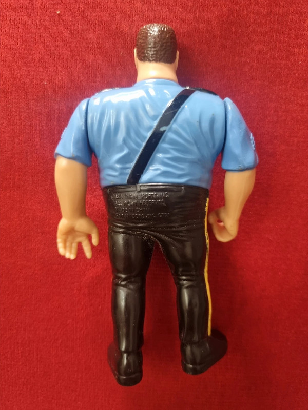 Vintage 1990 Wwf Hasbro Wrestling Superstars Action Figure Big Boss Man 2